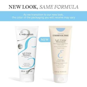 Embryolisse Foaming Cream Milk. Hydrating Cleanser for Face and Body, Soap-Free, Vegan Formula, 6.76 fl.oz. - Image 2