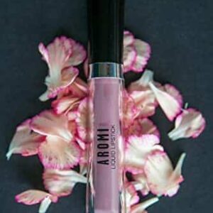 Aromi Pink Nude Matte Liquid Lipstick, Blush Beige Lip Color, Long-lasting Lipstick, Vegan, Cruelty-free, All Day Wear, Handmade (Toasted Almond) - Image 4