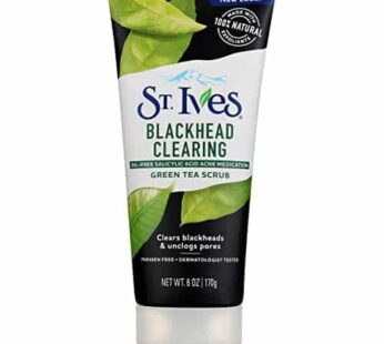 St. Ives Blackhead Clearing Face Scrub Green Tea 6 oz(Pack of 2)