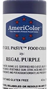 Americolor Soft Gel Paste Food Color, 4.5-Ounce, Regal Purple - Image 1