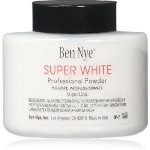 Ben Nye Classic Translucent Face Powder 1.5 oz - Super White - Image 1