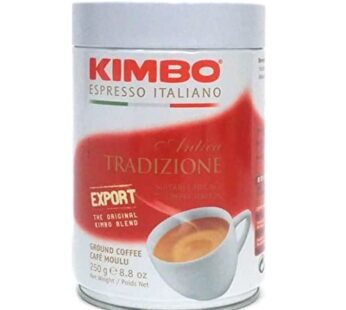 2 Cans of Kimbo Antica Tradizione Ground Coffee 8.8oz/250g