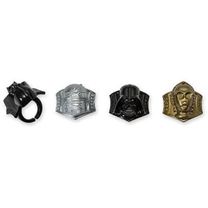 DecoPac Star Wars Darth Vader, R2-D2, C-3PO Cupcake Rings (24 Count) - Image 1