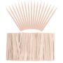 Whaline 400 Pieces Small Wax Sticks Wood Spatulas Applicator Craft Sticks for Hair Eyebrow Removal