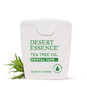 Desert Essence Tea Tree Dental Tape(3pk) - 30 yds - Image 1