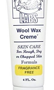 Wool Wax Creme Skin Care Formula AT-10 (Fragrance Free, 4 oz) - Image 1