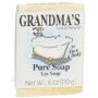 Grandma's Pure Lye Soap Bar, Unscented Face & Body Wash Cleans with No Detergens, Dyes & Fragrances - 60018, Pack of 2