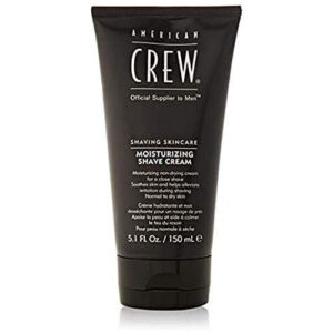 American Crew Shave Cream for Men, Moisturizing Shave Cream, 5.1 Fl Oz - Image 1