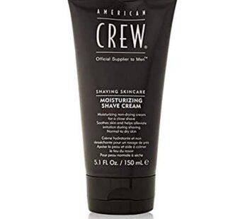 American Crew Shave Cream for Men, Moisturizing Shave Cream, 5.1 Fl Oz