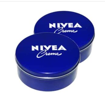 Genuine Authentic German Nivea Cream Metal Tin 250ml (2 pack)