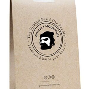 Grizzly Mountain Beard Dye - Organic & Natural Black Beard Dye - Image 1