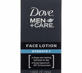 Dove Men+Care Face Lotion Hydrate Plus 1.69 oz