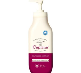 Caprina by Canus, Fresh Goat’s Milk Body Lotion, Original Formula, 11.8 Ounce