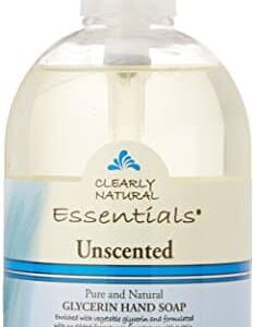 CLEARLY NATURAL Hand Soap Liquid Glycol Unscented, 12 Ounce - Image 1