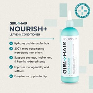 G+H NOURISH+ Moisturizing Leave-In Conditioner | Shea Butter, Tea Tree Oil | Promote Hair Growth, Healthy Scalp | Sulfate & Silicone Free | 10.1 Fl Oz - Image 2