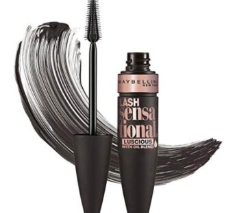 Maybelline New York Lash Sensational Luscious Washable Mascara, Blackest Black, 0.32 fl. oz.