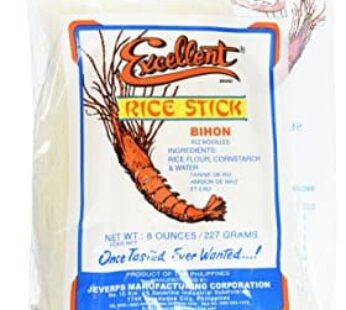 2-pack of Excellent Rice Stick Bihon Rice Noodles (8oz/227grams)