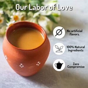 Tea India Chai Moments Masala Chai Tea Instant Latte Mix Flavorful Blend Of Premium Black Tea & Natural Ingredients Traditional Indian Caffeinated Tea - Image 3