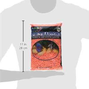 Spectrastone Permaglo Orange Aquarium Gravel for Freshwater Aquariums, 5-Pound Bag - Image 3