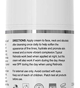 Admire My Skin Potent Retinoid Cream - Anti Aging Retinol Cream Moisturizer to Help Clear Acne Prone Skin, Eliminate Wrinkles and Provide You With Tha - Image 8