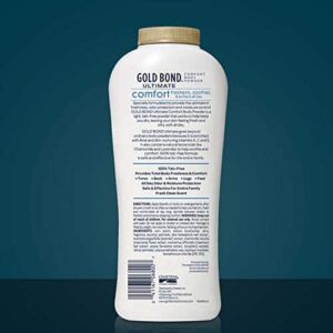 Gold Bond Ultimate Comfort Body Powder 10 oz. (Pack of 3), Talc-Free Formula with Aloe & Chamomile - Image 3