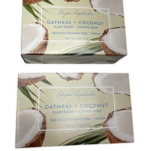 Shugar Soapworks Oatmeal & Coconut soap (pack of 4) - Image 2