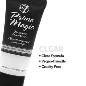 W7 Prime Magic Face Primer - Clear Makeup Base Priming Formula For Flawless Skin - Vegan Makeup - Image 5