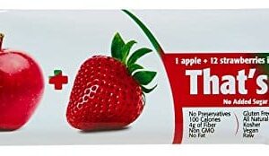 That's It Fruit Bars - Apple & Strawberry - 1.2 oz - 12 ct - Image 2