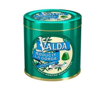 VALDA Gommes go?t Menthe Eucalyptus Sans sucre (160 g)