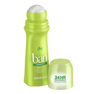 Ban Roll-On Antiperspirant Deodorant for Women and Men, Unscented, 3.5 Ounce (3 Pack) - Image 7