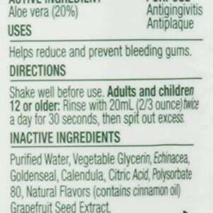 Natural Dentist Anti Gingivitis Rinse Healthy Gums Peppermint Twist, 2 Ounce - Image 4