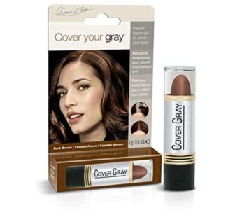 Cover Your Gray Hair Color Touch-Up Stick – Dark Brown (2-Pack)