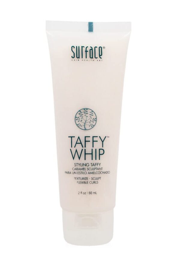Surface Hair Taffy Whip, Styling Sculptant For Men And Women, With Natural Fibers for Structured Styling, 2 Oz.