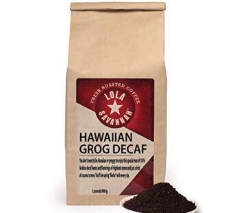 Lola Savannah Hawaiian Grog Ground Decaf Coffee, 2lb