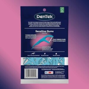 DenTek Comfort Clean Silk Floss Picks, Fresh Mint, 90 Count - Image 8