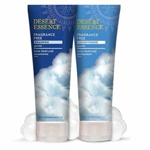 Desert Essence Fragrance Free Conditioner - Pure - 8 Fl Ounce - Gloss & Shine - Smoothes & Softens Hair - No Oil Residue - Antioxidants - Green Tea - - Image 9