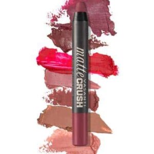 VASANTI Cosmetics Matte Crush Lipstick Pencil (It's Your Mauve) Long-Lasting Waterproof Soft Velvety Matte Lip Liner - Image 2