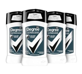 Degree Deodorant 2.7 Ounce Mens Ultra Clear Black & White (79ml) (2 Pack)
