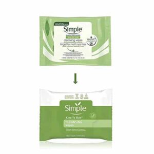 Simple Facial Wipes Micellar, 25 Count (Pack of 6) - Image 4