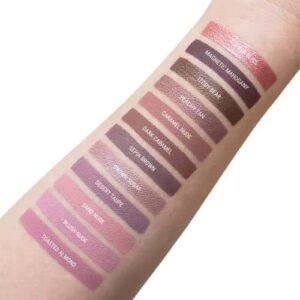 Aromi Matte Liquid Lipstick | Grey Brown Lip Color, Greige, Vegan, Cruelty-free, Waterproof, Long-Lasting, Dye and Lead-Free Lipstick (Sepia Brown) - Image 2