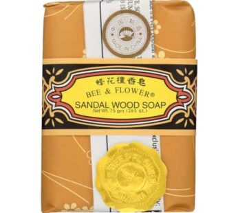Bee & Flower – Chinese Sandalwood Soap 2.65oz – 12/case