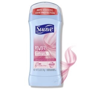 Suave Invisible Solid Baby Powder For Women, 2.6 oz - Image 7