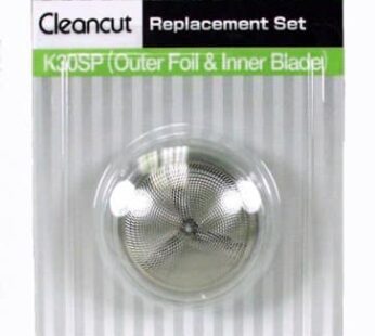 Cleancut K30SP – Foil replacement kit for ES412 personal shaver – Blade and foil replacement head included