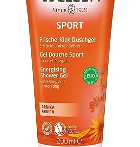 Weleda Sport Arnica Shower Gel, 6.8 Fluid Ounce, Plant Rich Cleanser with Arnica, Rosemary and Lavender - Image 1