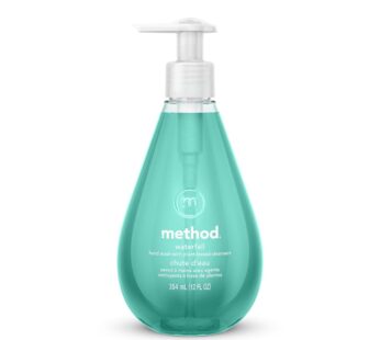 Method Gel Hand Soap, Waterfall, Biodegradable Formula, 12 oz, (Pack of 1)