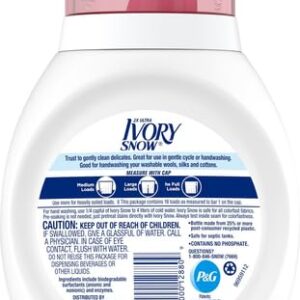 Ivory Snow Liquid Laundry Detergent, 25 ounces, 16 loads - Image 3