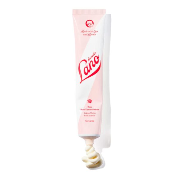 Lanolips Hand Cream Intense, Rose - Hand & Cuticle Cream for Dry, Cracked Skin - Lanolin Cream with Rose Oil, Shea Butter & Vitamin E - Cruelty-Free, - Image 2
