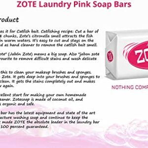 Zote Pink Soap Pack of 3 Total 7 oz - Image 4