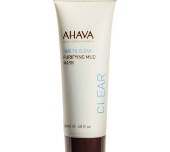AHAVA Dead Sea Mineral Mud Mask, 0.68 Fl. Oz – Deeply Detoxifies, Hydrates and Soothes Skin