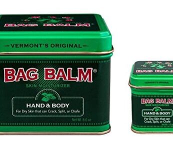 Bag Balm 2 Pack (8 Ounce & 1 Ounce)